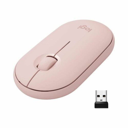 Logitech Pebble M350 Wireless Mouse- White, Blue, Grey, Eucalyptus By Mouse/keyboards