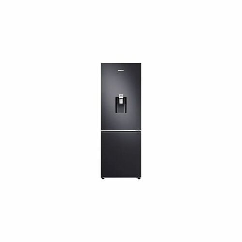 Samsung DOUBLE DOOR Bottom Mount Freezer- Black 284L(RB37N4160B1)