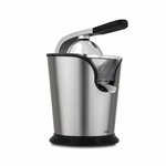 MIKA Citrus Juicer, Metal Handle Press, 160W, Stainless Steel MJC201X By Mika