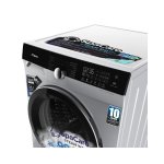 Mika MWAFC33108DS Washing Machine, Washer And Drier Combo, Inverter Motor, Fully-Automatic, 10/7 Kgs Wash & Dry, Dark Silver By Mika
