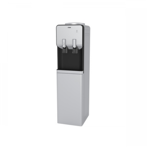 MIKA Water Dispenser, Standing, Hot & Electric Cooling, Silver & Black MWD2302/SBL By Mika
