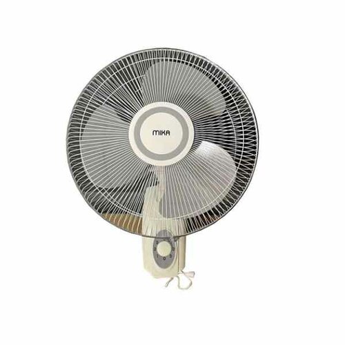 MIKA 16 Inch Wall Fan - SMART - With Remote, White & Black - MFW164WG