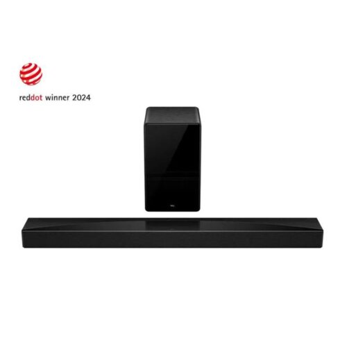 TCL Q75H 5.1 Channel Dolby Atmos Soundbar With Wireless Subwoofer – Black By TCL