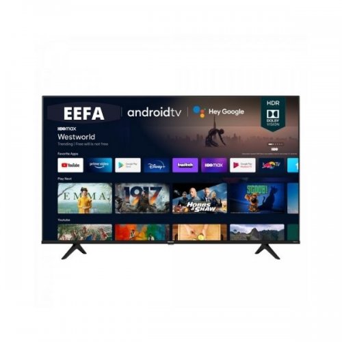 EEFA 50” 4K ULTRA HD ANDROID TV, NETFLIX, YOUTUBE D50N218US By Eefa