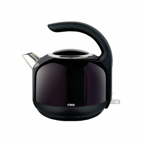 MIKA MKT2401 Kettle (Electric), Stainless Steel, 1.7L, Cordless, Black