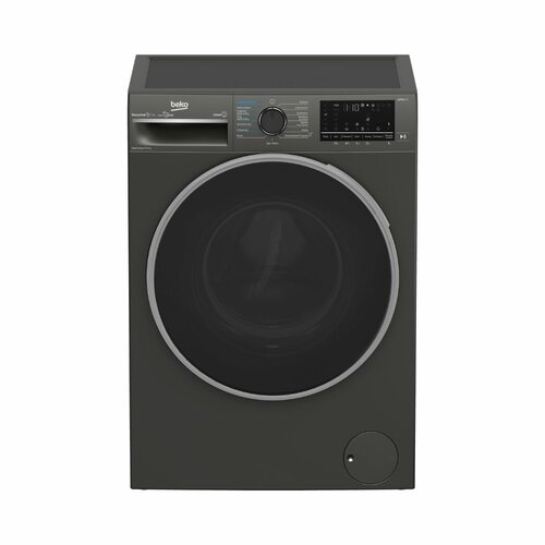 Beko BWD106 Front Load Washer Dryer, 10/6KG - Grey By Other