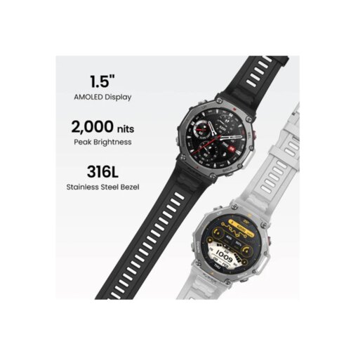 AMAZFIT T-Rex 3 – Rugged Smartwatch With Long Battery Life