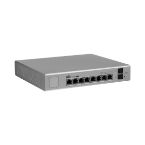 UniFi Managed 8-Port Gigabit Ethernet PoE Switch 150W + 2 SFP Ports photo