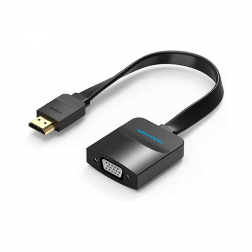 VENTION HDMI TO VGA CONVERTER WITH FEMALE MICRO USB AND AUDIO PORT By Cables
