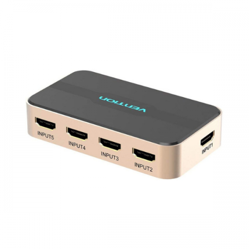 Vention HDMI Switch 5 In 1 Out 4K Support – VEN-HS51