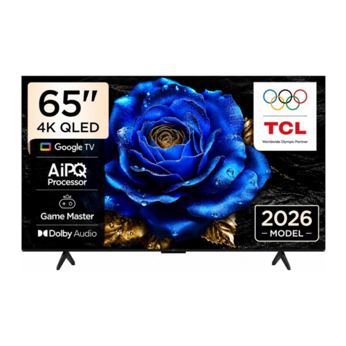 TCL 65 Inch QLED 4K Smart TV With Dolby Atmos & Google TV – 65T6D (2026 Model)