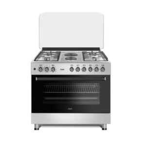 MIKA 90x60cm Dual Fuel Standing Cooker Air Fry Oven MST9042WEF10HI photo
