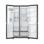LG GC-J257SQRS Refrigerator, Side By Side - 635L By LG
