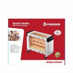 Premier PRH004 Quartz Heater With 4 Heat Settings By Heaters