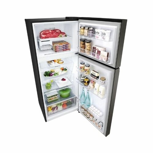 LG GN-B392PXGB Refrigerator, Top Mount Freezer - 395L
