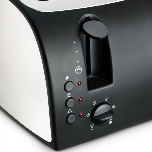 Ramtons  4 SLICE POP UP TOASTER STAINLESS STEEL- RM/195