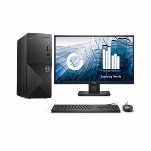 Dell Vostro 3888 Intel Core I3 10TH Gen 4GB RAM 1TB HDD 19.5 Inch Monitor By Dell