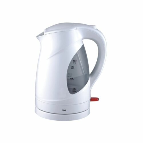 MIKA MKT1301 Kettle (Electric), Plastic, 1.7L, Cordless, White & Grey