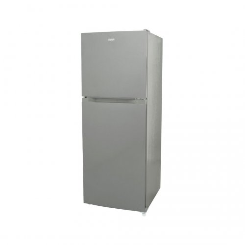 MIKA Refrigerator, 138L, Direct Cool, Double Door, Line Silver Dark MRDCD75LSD By Mika