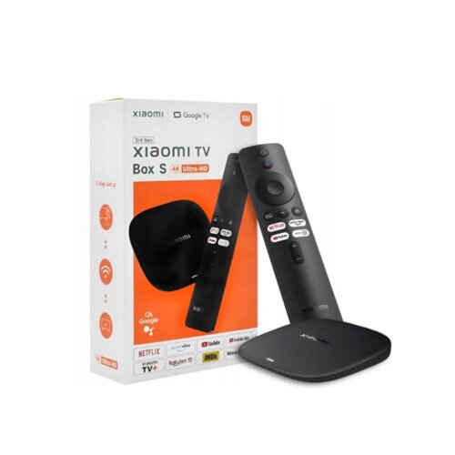 Xiaomi TV Box S, 3rd Gen, 4K Streaming Device With Google TV™ And Dolby Vision