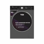 Von Front Load 9kg Washer & 6kg Dryer VAWD-906FVK- Silver By Other