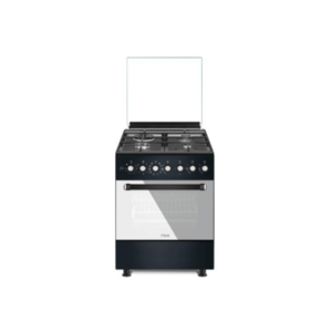 Brand New MIKA MST6131WE10PB Standing Cooker: 60cm X 60cm, 3 Gas Pool Jet Burners + 1 RAPID Hot Plate photo