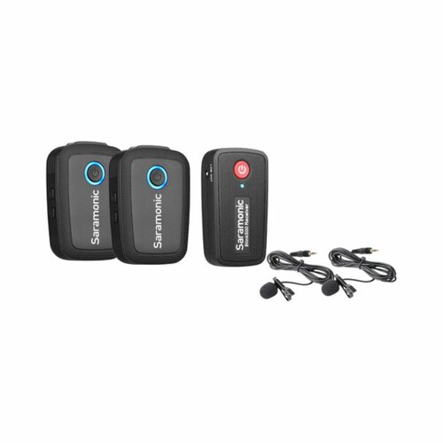 Saramonic Blink 500 B3 Wireless Clip-On Mic System With Lavalier & Dual Lightning Receiver For IPhone & IPad