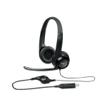 Logitech H340 USB COMPUTER HEADSET With Enhanced Digital Audio And In-Line Controls By Logitech