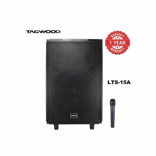 TAGWOOD LTS-15A Outdoor Speaker With Bluetooth,FM Radio, 15000w Pmpo