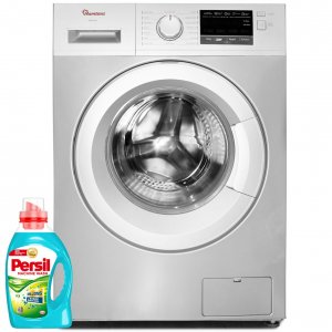 FRONT LOAD FULLY AUTOMATIC 7KG WASHER 1400RPM + FREE PERSIL GEL- RW/144 photo
