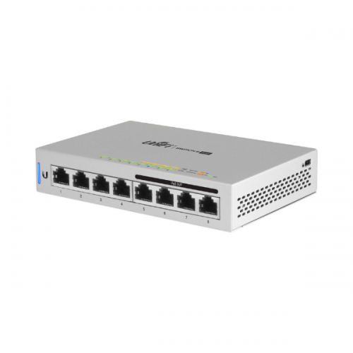 UniFi Managed 8-Port Gigabit Ethernet PoE Switch 60W By Ubiquiti
