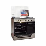 RAMTONS 4G+2E 60X90 SILVER COOKER- RF/496 By Ramtons