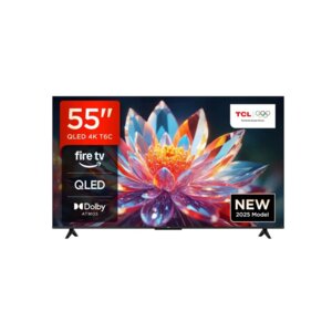 TCL 55 Inch QLED 4K Smart TV 55T6D - Dolby Atmos, Fire TV OS, HDR10 HLG picture