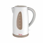 RAMTONS RM/591 CORDLESS ELECTRIC KETTLE 3 LITERS WHITE & BROWN By Ramtons
