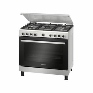 Bosch HGD43A150S/HXA158F50S 3 Gas + 1 Electric Cooker - Stainless Steel photo