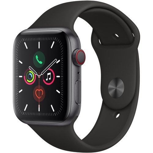 Apple Watch Series 5 GPS 40mm Grey Aluminium Case With Black Sport Band