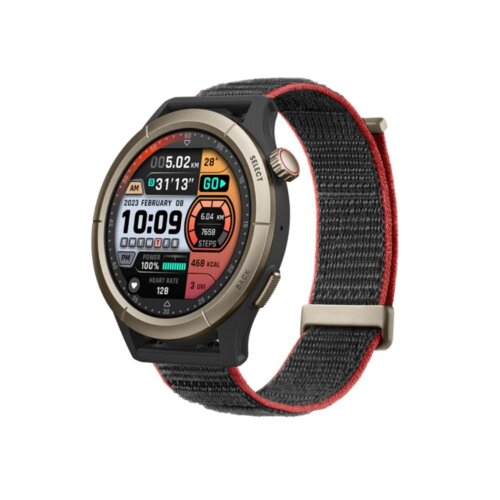 AmazFit Cheetah Smartwatch 1.45 Inch AMOLED Speed Gray – Running And Fitness GPS