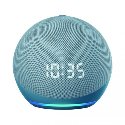 Amazon Echo Dot With Clock (4th Generation)