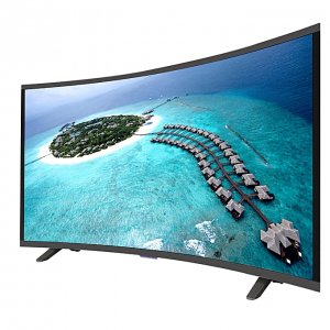 Vision Plus VP8843C - 43" - FHD Smart Curved, Android LED TV - Black + FREE WALL MOUNT photo