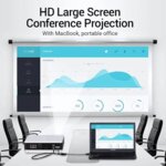 Vention Mini DP To HDMI Converter – Full HD Adapter For Laptop/Monitor VEN-DPHDMI By Cables