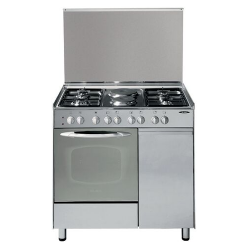 Ramtons/Elba 4 GAS + 2 ELECTRIC + GAS COMPARTMENT STAINLESS STEEL ELBA COOKER- EB/165