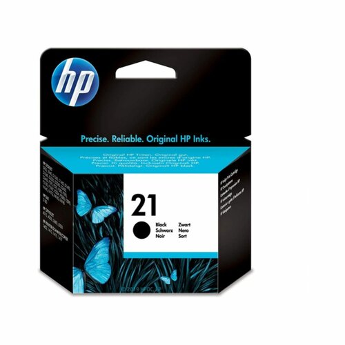 HP 21 Black Original Ink Cartridge By Ink/Catridges/Toners