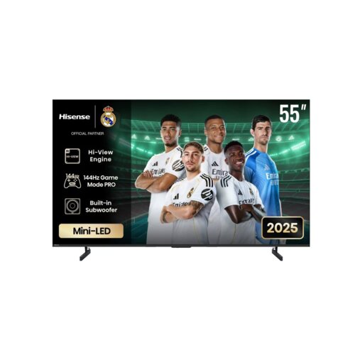 Hisense 55-inch 55U7Q Mini-LED ULED 4K Smart TV – Dolby Atmos, 144Hz Refresh Rate