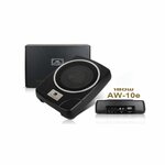 Mbq Audio Automotive Series UnderSeat Subwoofer AW-10E 180W By Woofers(carseat, Mount)
