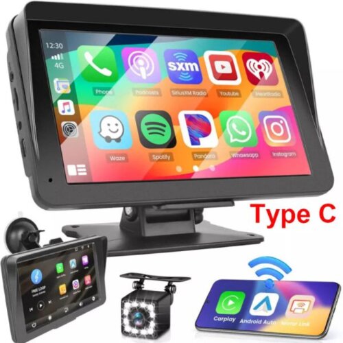 KFC-ST01 – 7-Inch Touchscreen, Bluetooth, Apple CarPlay By Car Radio