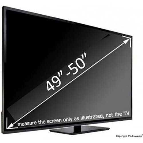 49/50 Inch TV Protector – Custom Fit Screen Guard For TVs, Anti-Glare, Easy Installation