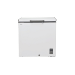 MIKA MCF197WWG Chest Freezer, 197L, White Inner, White Grey By Mika