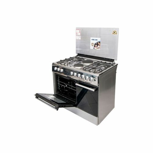 Bruhm BGC 9642NGX 90X60 4 GAS 2 Hot Plate Cooker By Other