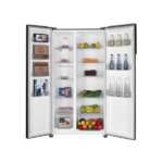 MIKA Side By Side Fridge 442L – No Frost, Inverter, Model MRNF2D442XLBV By Mika