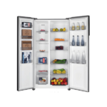 MIKA MRNF2D442XLBV Fridge: 442L, 2 Door Side By Side, No Frost, INVERTER Compressor By Mika